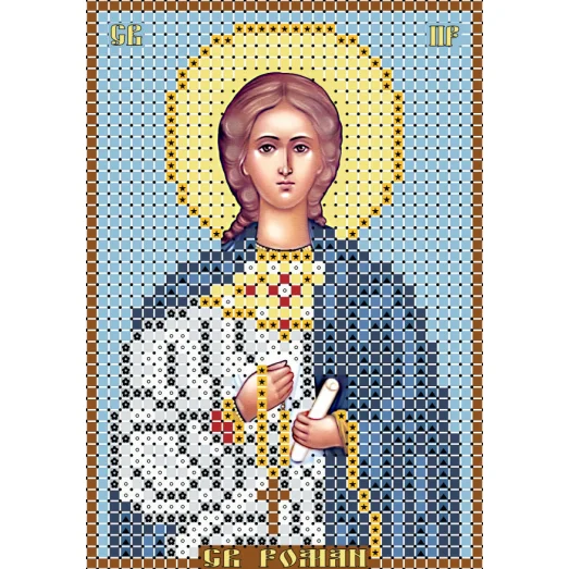 ИК6-0119 Роман Сладкопевец. Схема для вышивки бисером Феникс