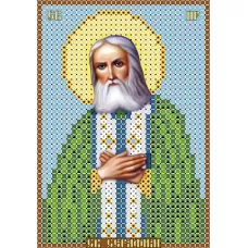 ИК6-0084 Серафим Саровский. Схема для вышивки бисером Феникс