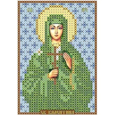 ИК6-0052 Валентина Кесарийская. Схема для вышивки бисером Феникс