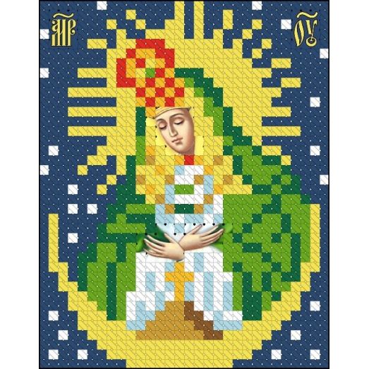 ИК7-0005 Остробрамская икона Божьей Матери. Схема для вышивки бисером Феникс