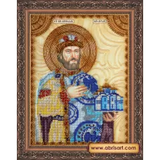 АА-106 Святой Ярослав. Набор для вышивки бисером. Абрис Арт