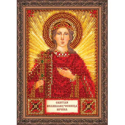 ААМ-006 “Святая Ирина”. Набор для вышивки бисером. Абрис Арт