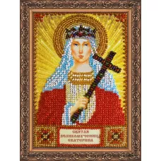 ААМ-023 “Святая Екатерина”. Набор для вышивки бисером. Абрис Арт