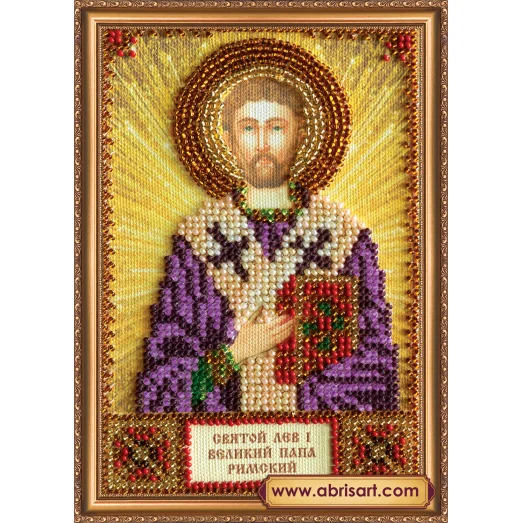 ААМ-119 Святой Лев. Набор для вышивки бисером. Абрис Арт