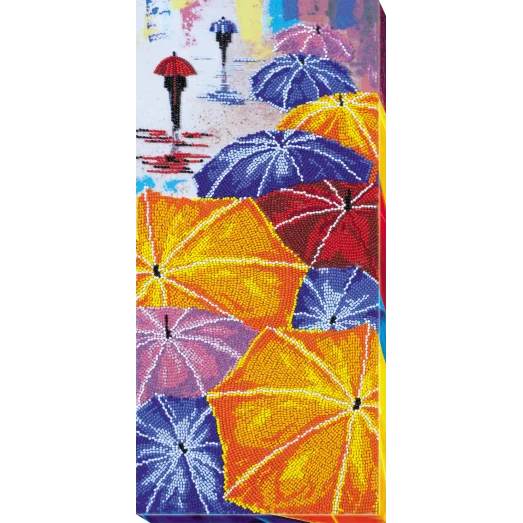 АВ-713 Зонтики. Набор для вышивки бисером. Абрис Арт