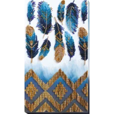 АВ-723 Индиго. Набор для вышивки бисером. Абрис Арт