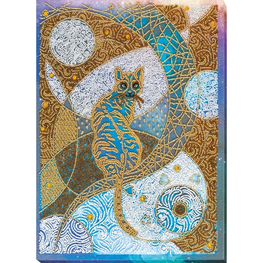 АВ-747 Лунная прогулка. Набор для вышивки бисером на художественном холсте. Абрис Арт