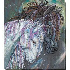 АВ-752 Преданность. Набор для вышивки бисером на художественном холсте. Абрис Арт