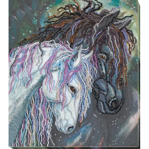 АВ-752 Преданность. Набор для вышивки бисером на художественном холсте. Абрис Арт