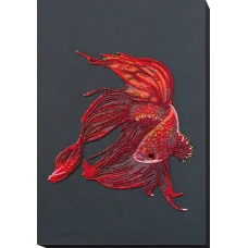 АВ-754 Красное золото. Набор для вышивки бисером на художественном холсте. Абрис Арт