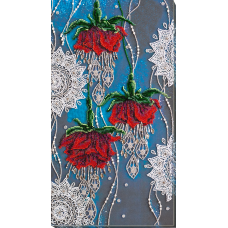 АВ-780 Ночные цветы. Набор для вышивки бисером. Абрис Арт