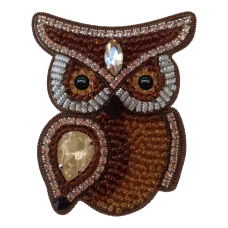 АБН-036 Набор для вышивания броши Совушка ТМ А-Строчка
