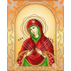 АС3-024 Семистрельная Пресвятая Богородица. Схема для вышивки бисером А-Строчка