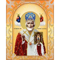 АС3-026 Св. Николай Чудотворец. Схема для вышивки бисером А-Строчка