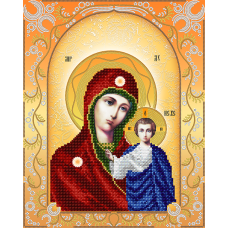 АС3-030 Казанская икона Божией Матери. Схема для вышивки бисером А-Строчка