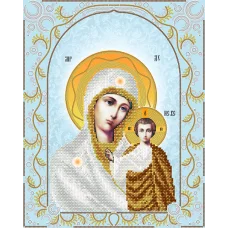 АС3-031 Казанская икона Божией Матери. Схема для вышивки бисером А-Строчка
