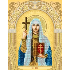 АС4-056 Св. Нина. Схема для вышивки бисером А-Строчка