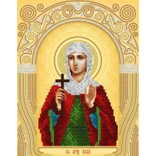 АС4-060 Св. Мчнца. Алла. Схема для вышивки бисером А-Строчка