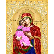 АС4-066 Владимирская икона. Схема для вышивки бисером А-Строчка