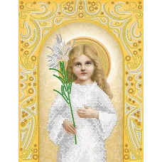 АС4-079 Икона Божей Матери Трилетствующая. Схема для вышивки бисером А-Строчка