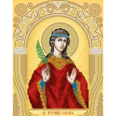 АС4-089 Св. Мученица Соломия. Схема для вышивки бисером А-Строчка