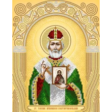 АС4-096 Св. Тарасий Архиепископ. Схема для вышивки бисером А-Строчка