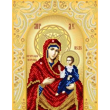 АС4-136 Иверская икона Божией Матери. Схема для вышивки бисером А-Строчка