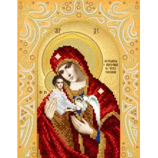 АС4-137 Скорбящая о младенцах во чреве убиенных. Схема для вышивки бисером А-Строчка