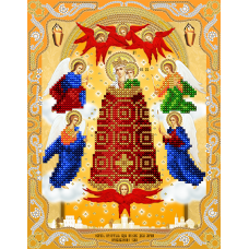 АС4-138 Икона Божией Матери Прибавление ума. Схема для вышивки бисером А-Строчка