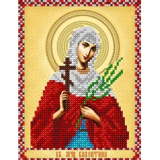 АС5-032 Св. Мученица Валентина. Схема для вышивки бисером А-Строчка