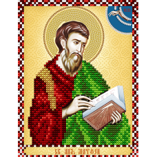 АС5-129 Св. Апостол Матфей. Схема для вышивки бисером А-Строчка