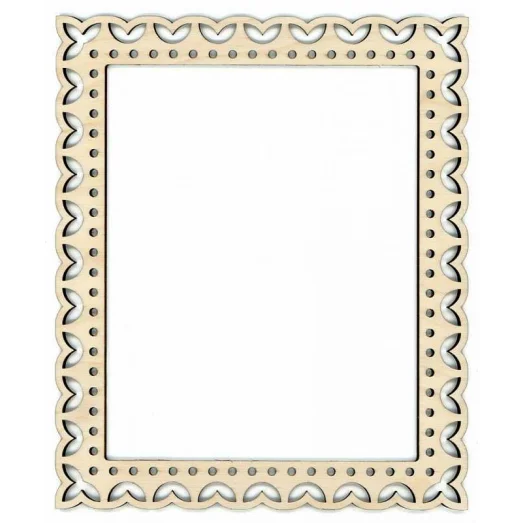 ОР-071 Рамка ажурная Листики средняя. М.П. Студия