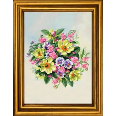АЕ-3031 Летний букет. Схема для вышивки бисером Страна Рукоделия