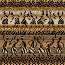 ФПК-3138 Африканское этно. Танцы. Схема для вышивки бисером Феникс