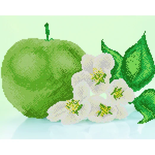 АК3-110 Яблочный фреш. Схема для вышивки бисером А-Строчка