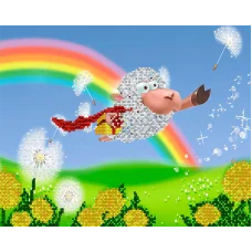 АК3-132 Встречай удачу!. Схема для вышивки бисером А-Строчка