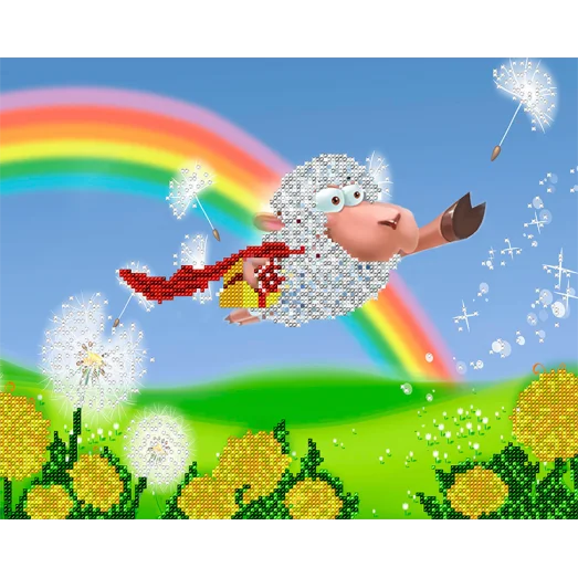 АК3-132 Встречай удачу!. Схема для вышивки бисером А-Строчка