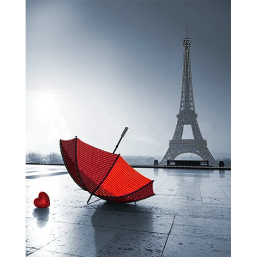 АК3-149 Парижский шарм. Схема для вышивки бисером А-Строчка