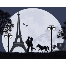 АК3-180 Парижская весна . Схема для вышивки бисером А-Строчка