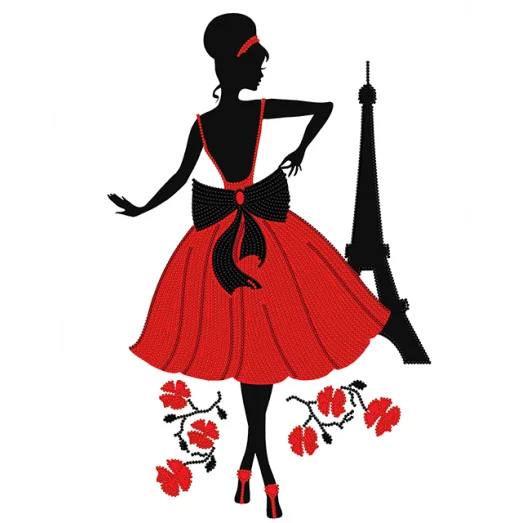 АК3-193 Монмартр. Схема для вышивки бисером А-Строчка 