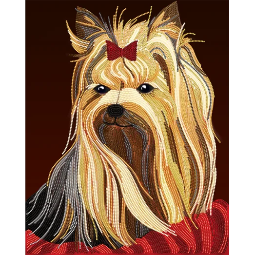 АК3-195 Домашний любимец. Схема для вышивки бисером А-Строчка