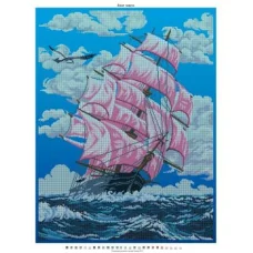 ЧВ-8007 Алые Паруса. Схема для вышивки бисером. Бисерок