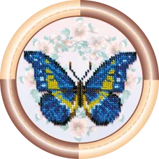АМ-001 Бабочка. Набор для вышивки бисером Абрис Арт