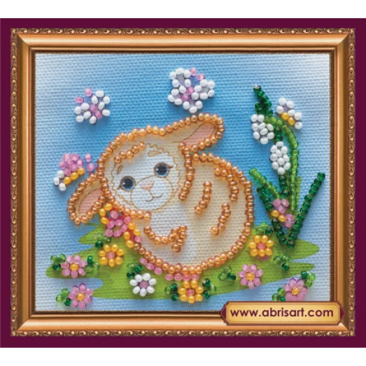 АМА-092 Милашка-1. Набор для вышивки бисером Абрис Арт