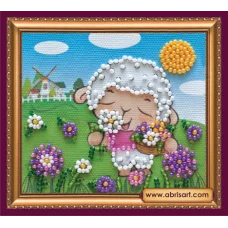 АМА-097 Милашка-2. Набор для вышивки бисером Абрис Арт