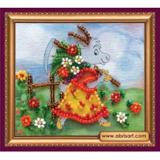 АМА-098 С сенокоса. Набор для вышивки бисером Абрис Арт