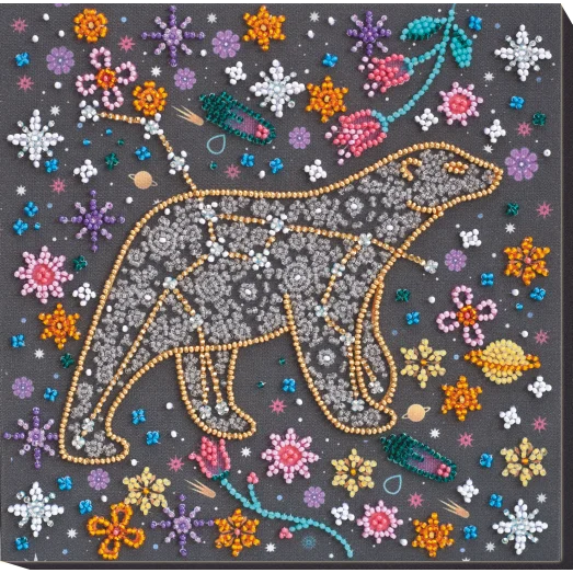 АМВ-064 Набор для вышивки бисером Под счастливой звездой ТМ Абрис Арт