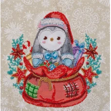 АМВ-073 Набор для вышивки бисером А вот и я. ТМ Абрис Арт