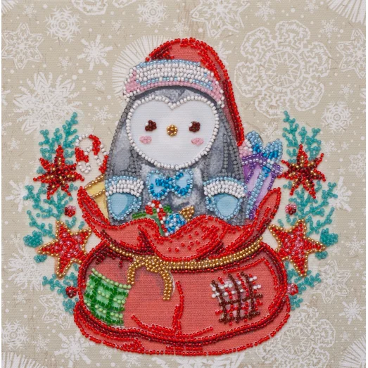 АМВ-073 Набор для вышивки бисером А вот и я. ТМ Абрис Арт