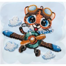 АМВ-078 Набор для вышивки бисером  С ветерком! ТМ Абрис Арт